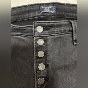 Abercrombie & Fitch Dark Gray Skinny Jeans